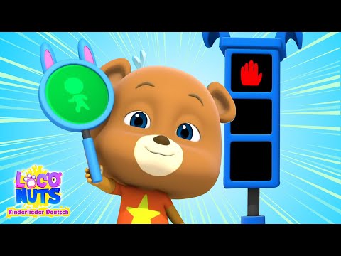 Verkehrssicheres Lied Lehrvideo und mehr Kindergartenreime für Babys
