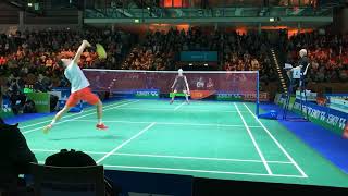 Lin Dan (Right Handed) 😍🏸  💪 German Open 2022 Nice Camera Angle_1080p (NICE ANGLE VIDEO)
