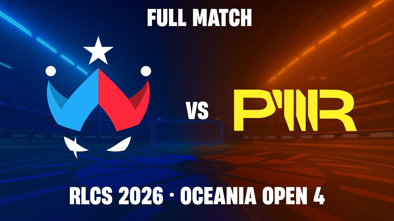 [FULL MATCH] Wildcard vs PWR | RLCS 2026 Oceania - Open 4 - YouTube