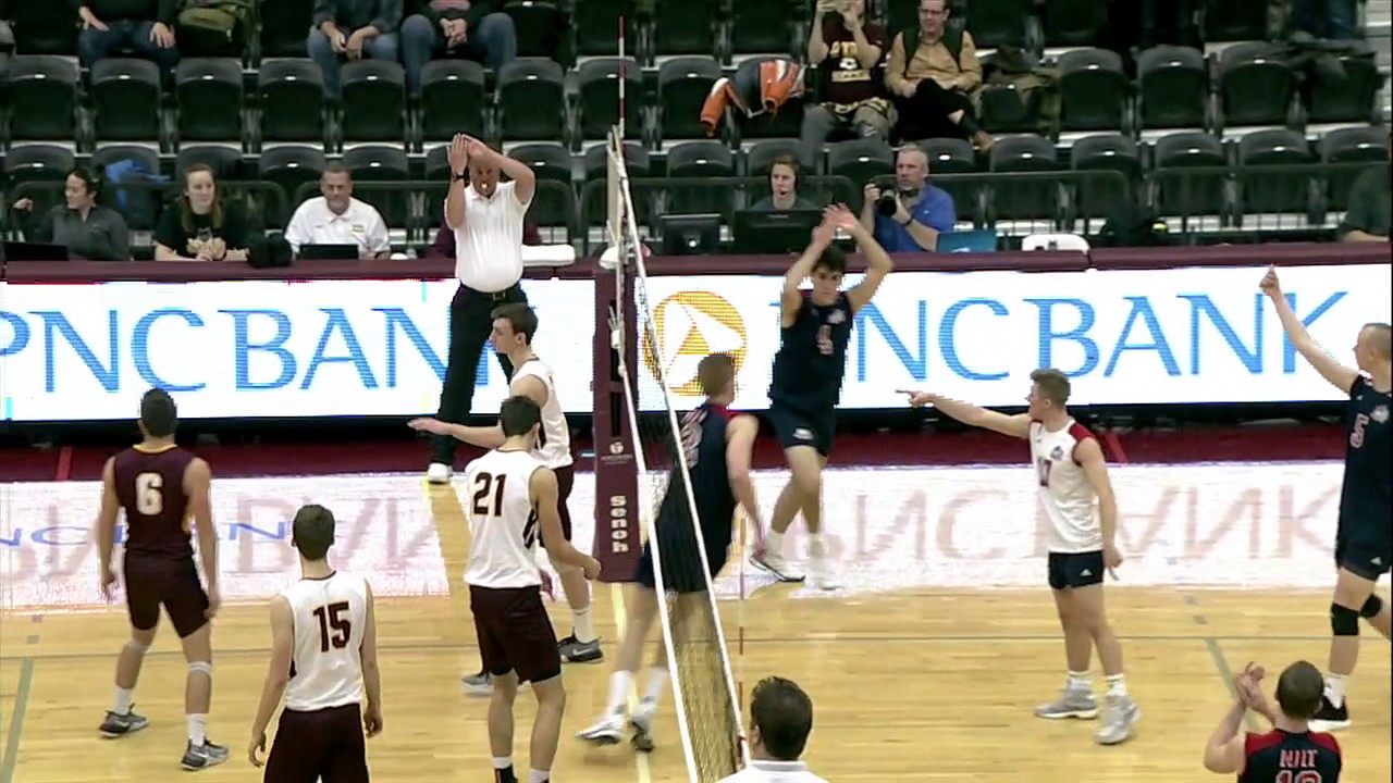Men's Volleyball Highlights at 11 Loyola Chicago YouTube