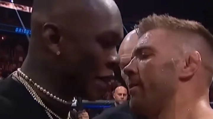 Israel Adesanya goes off on Dricus Duplesis ! my two Africans brothers get in to it! #fight