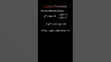 📐 Master Laplace Transforms | Differential Equation Solved #laplacetransform #differentialequations
