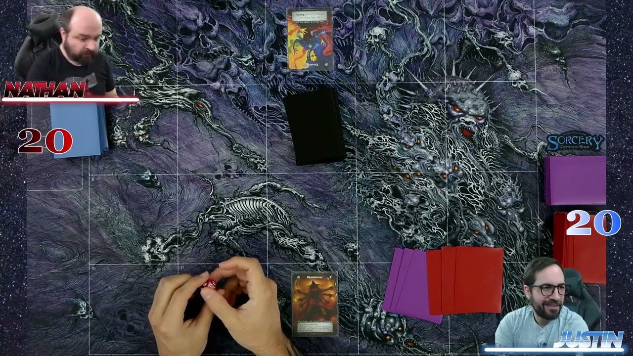 Sorcery: Contested Realm Gameplay - Bladedancer vs Elementalist!