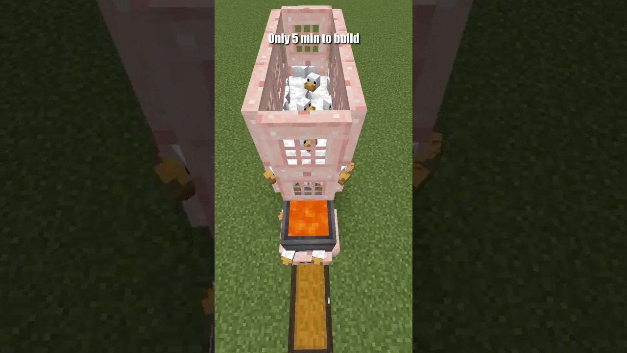 Minecraft chicken farm 1.21+