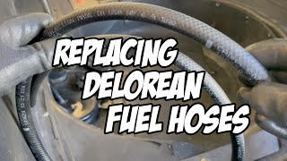 Replacing DeLorean Fuel Hoses