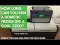 Running a Dometic Fridge Off a Goal Zero Battery