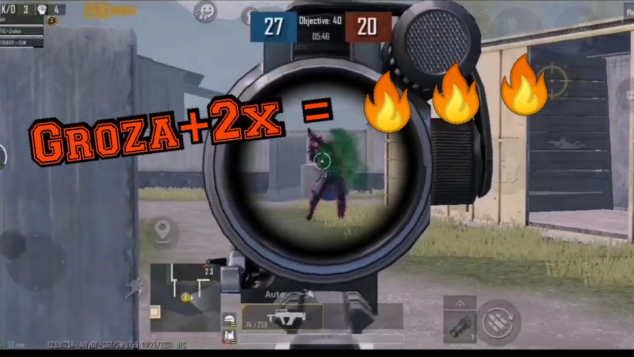 When I have Groza + 2x scope | Pubg mobile | TDM match