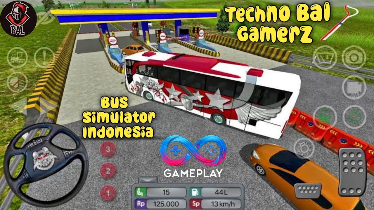 Bus Simulator Indonesia - Mobile Gameplay 4K video - Amazing 😍 Techno Bal Gamerz 