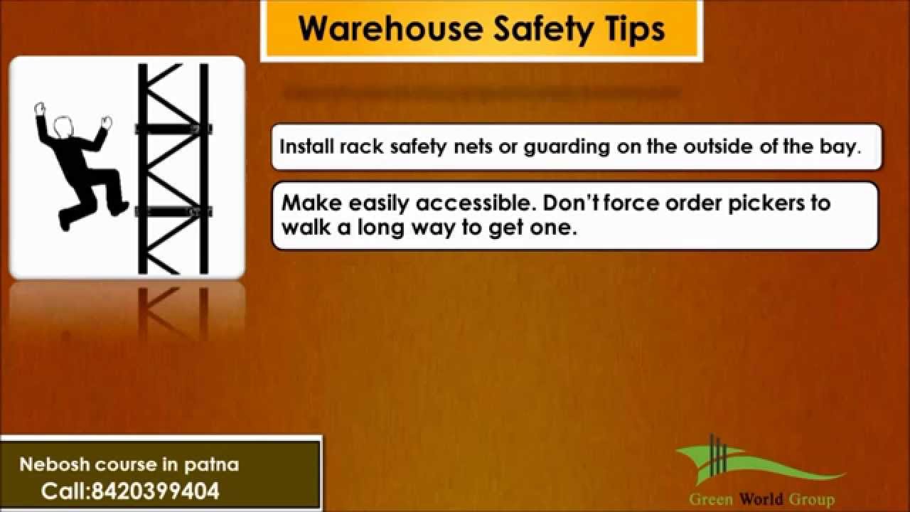 tips for warehouse safety YouTube