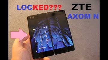ZTE Axon M   How to bypass or reset  SCREEN LOCK ( password , pattern....)
