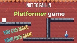 2d platformer game prototype made without traditional game engines,but with hardcore code 