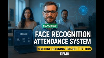 Face Recognition Based Attendance System | Machine Learning Project | Python | Full Working Demo