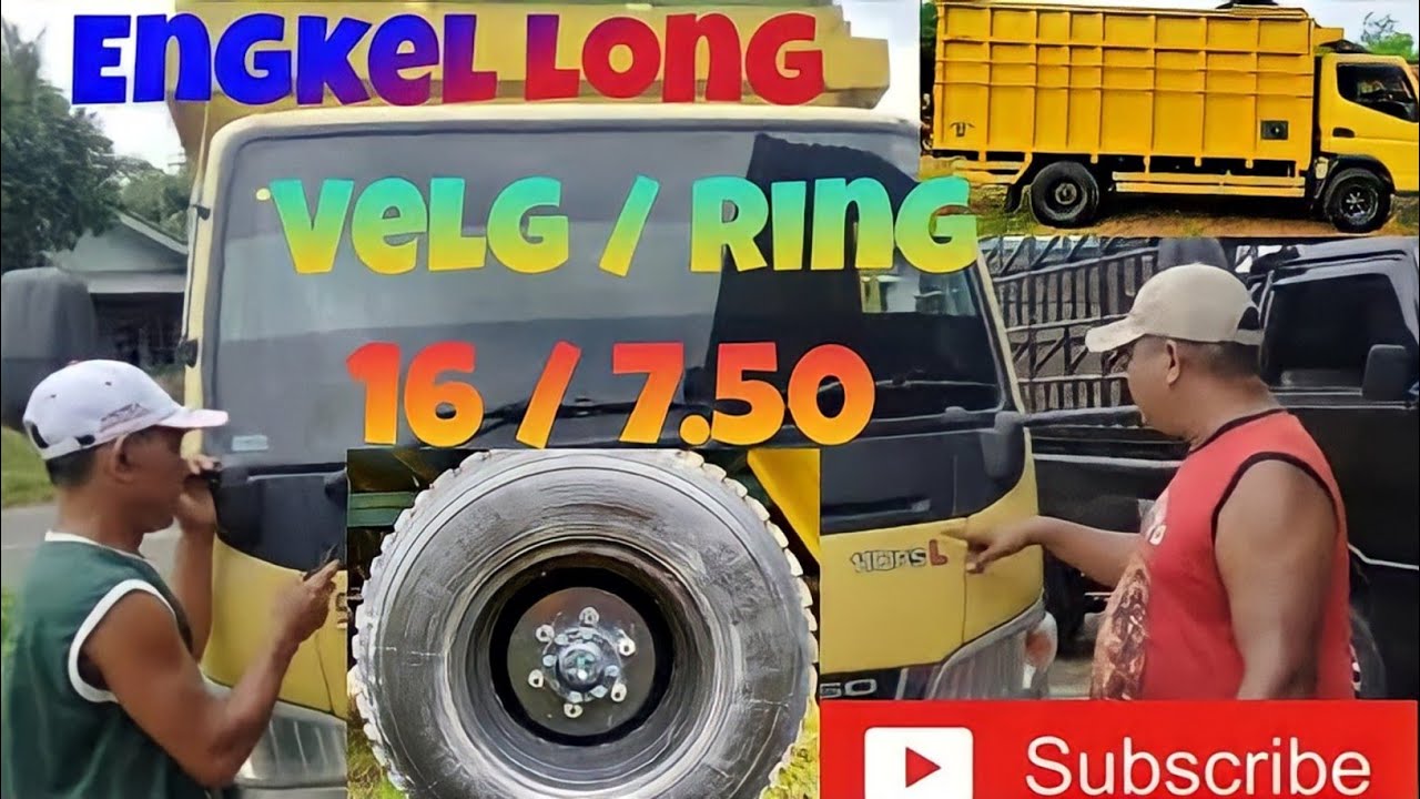 Review mitsubishi FE 71 110 psL (engkel long) velg ring 16 / 7.50