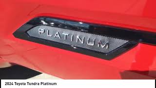2024 Toyota Tundra Platinum New 38653