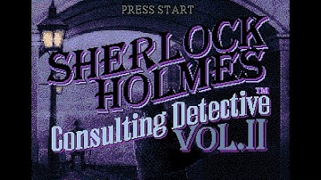 Sherlock Holmes: Consulting Detective Vol. II. [SEGA Mega CD - ICOM Sims, SEGA]. (1993). Full Play.