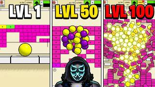 GROWING A BALL ARMY TO DESROY EVERYTHING IN ROBLOX BLOCK BREAKOUT