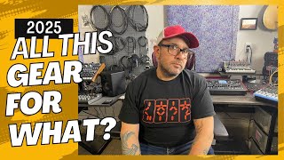 Music production in 2025. So much gear what are we all doing?