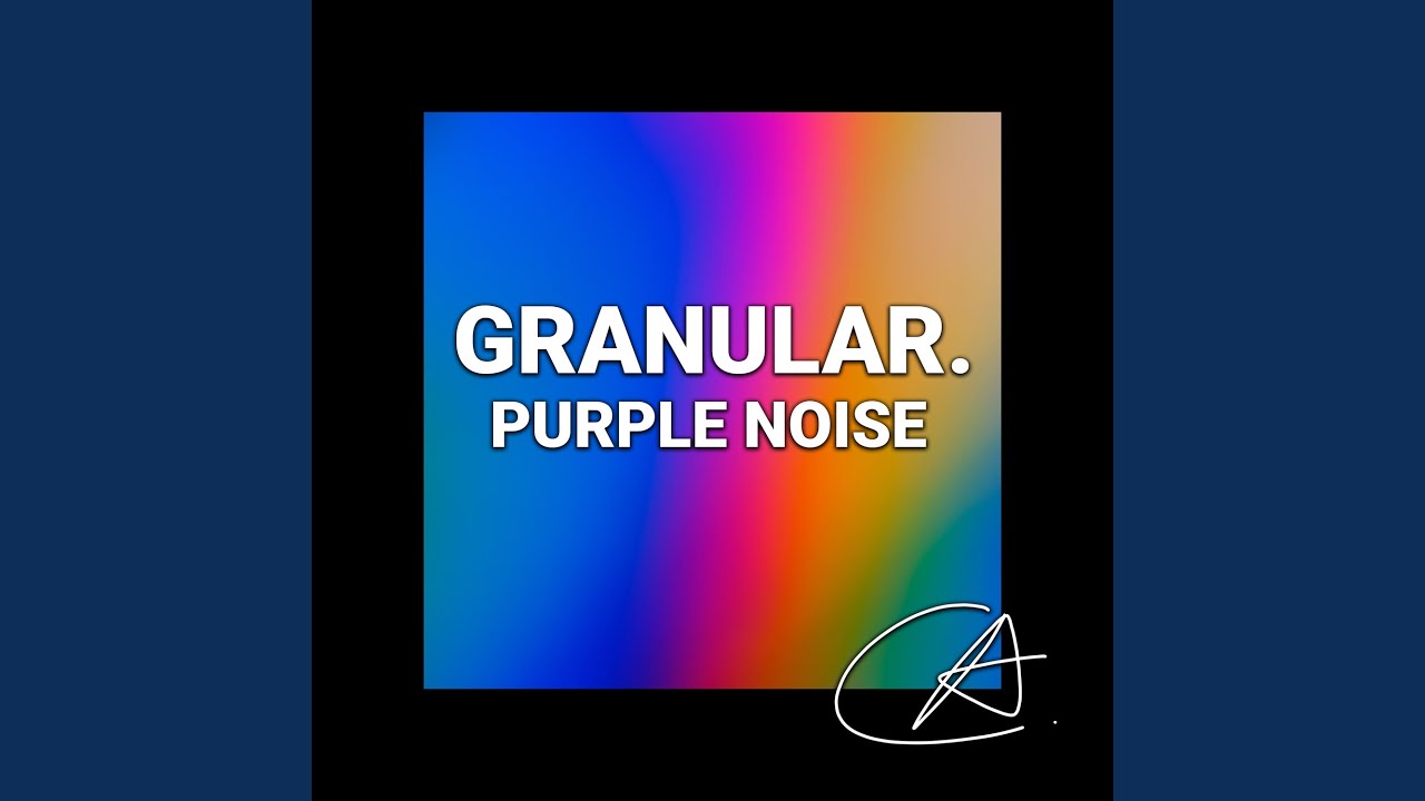 Purple Noise Bleu acier