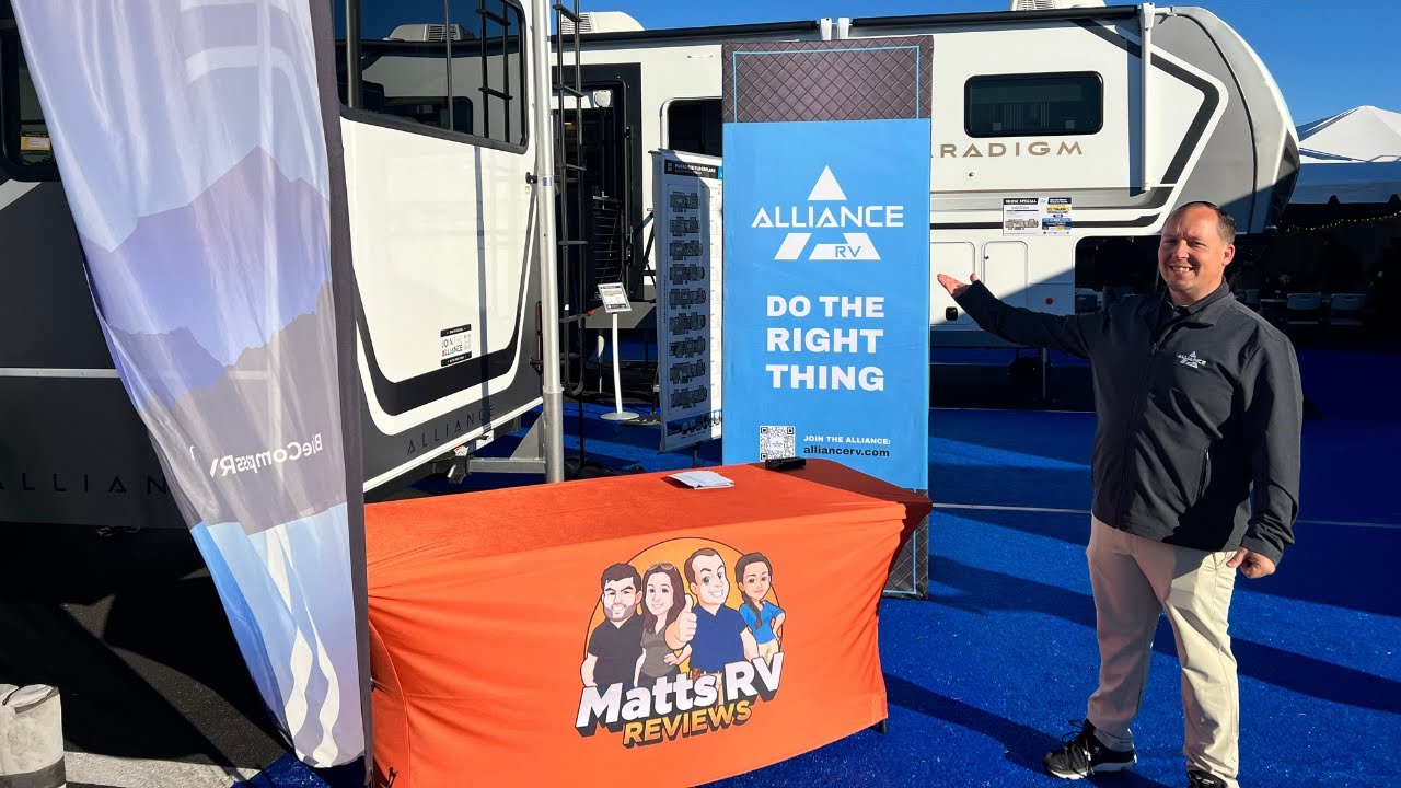 LIVE from the Alliance RV Display at the Florida RV Super Show!