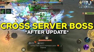 MU ARCHANGEL #34 | CROSS SERVER WORLD BOSS | AFTER UPDATE | NO STRESS AT ALL UNLIKE BEFORE | RafyTV screenshot 2