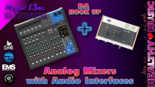Famous Here's how I use an Analog Mixer with an Audio Interface | Da Hook Up! Profile