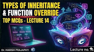  MCQ 👈Types of inheritance and function override in C++ #function #trending 