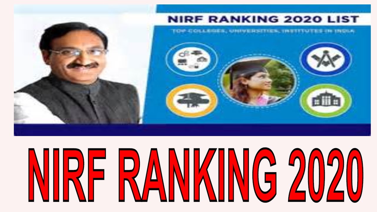 nirf ranking 2020|| india rankings||MHRD