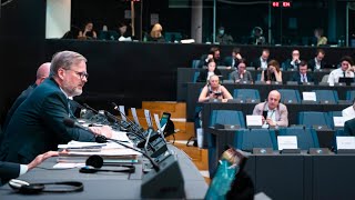 Prime Minister Petr Fiala visits the European Parliament