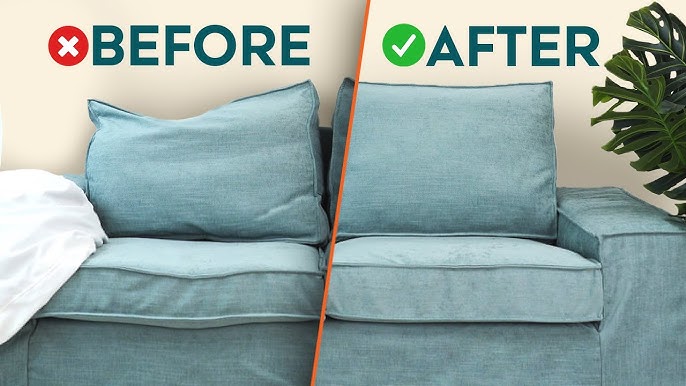 How to Stuff Saggy Couch Cushions: Under $50 - thetarnishedjewelblog