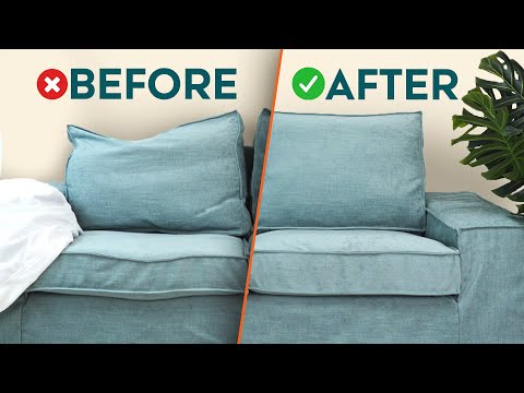 How to Fix Sagging Couch Cushions - Thistlewood Farm