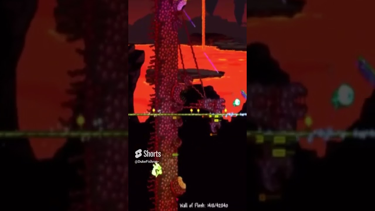 Terraria Wall of Flesh be like:  