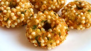 साबूदाना से बना यह कुरकुरा स्नैक्स एक बार ईसका नाश्ता बनाके देखें | Sabudana Vada | Vrat Recipes