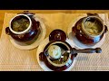 Пельмені в горщиках з м'ясним бульйоном та сушеними грибами