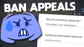 Reading YOUR Ban Appeals for Discord! (REALLY BAD)