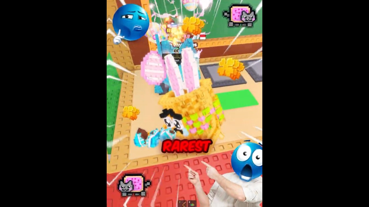 Trading For RAREST New Trait Farmed Easter Brainrot...  #roblox #stealabrainrot