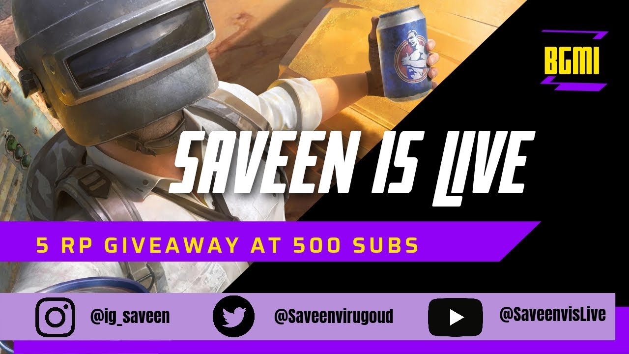 Saveen Rp Late night chill stream | 5 RP GIVEAWAY | SAVEEN IS LIVE | lets gooo ...