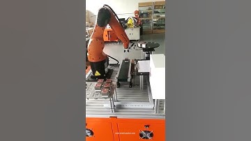 Vídeo de aplicação de mão kuka robô