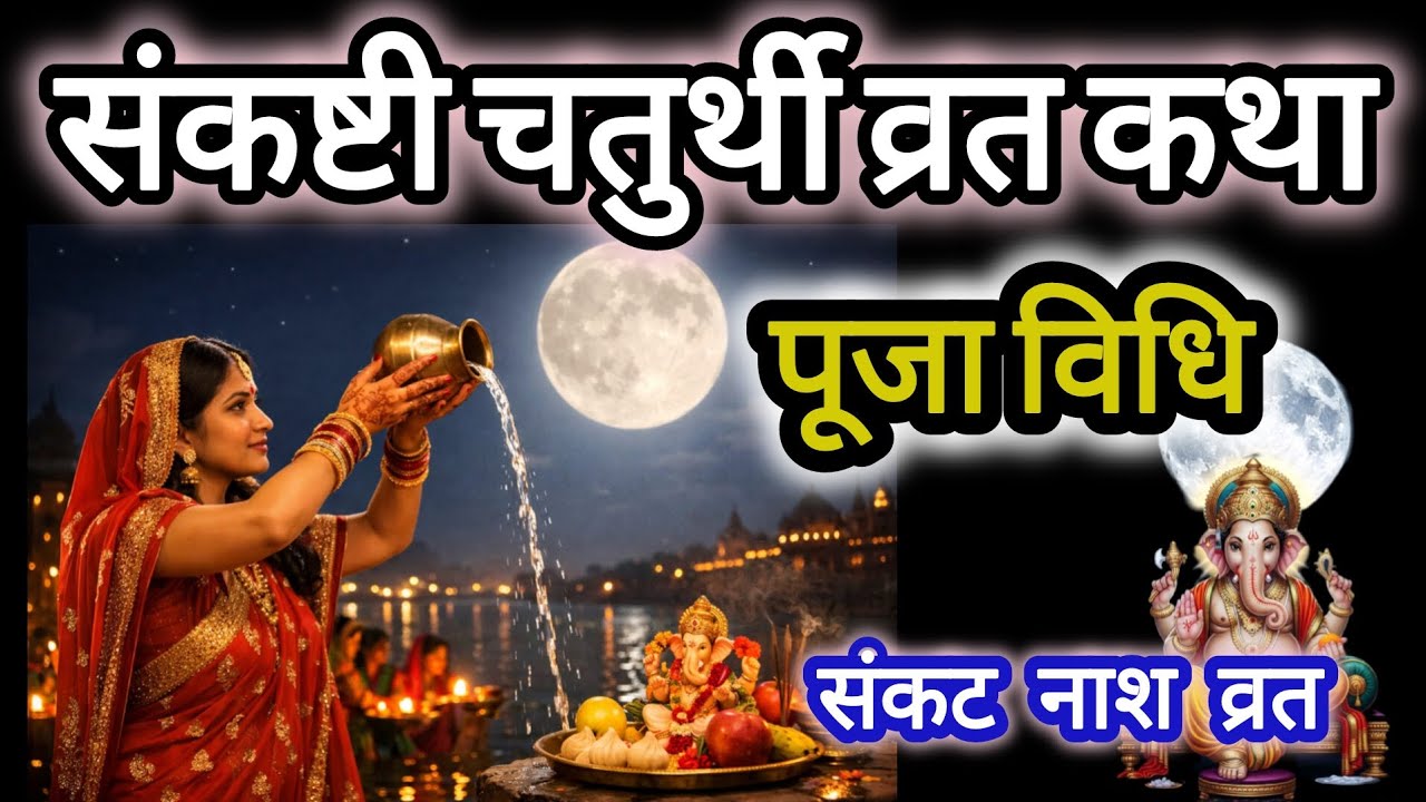  Sankashti Chaturthi Katha | Sankashti Chaturthi Vrat Vidhi | Ganesh Ji Katha| संतान सुख के लिए व्रत