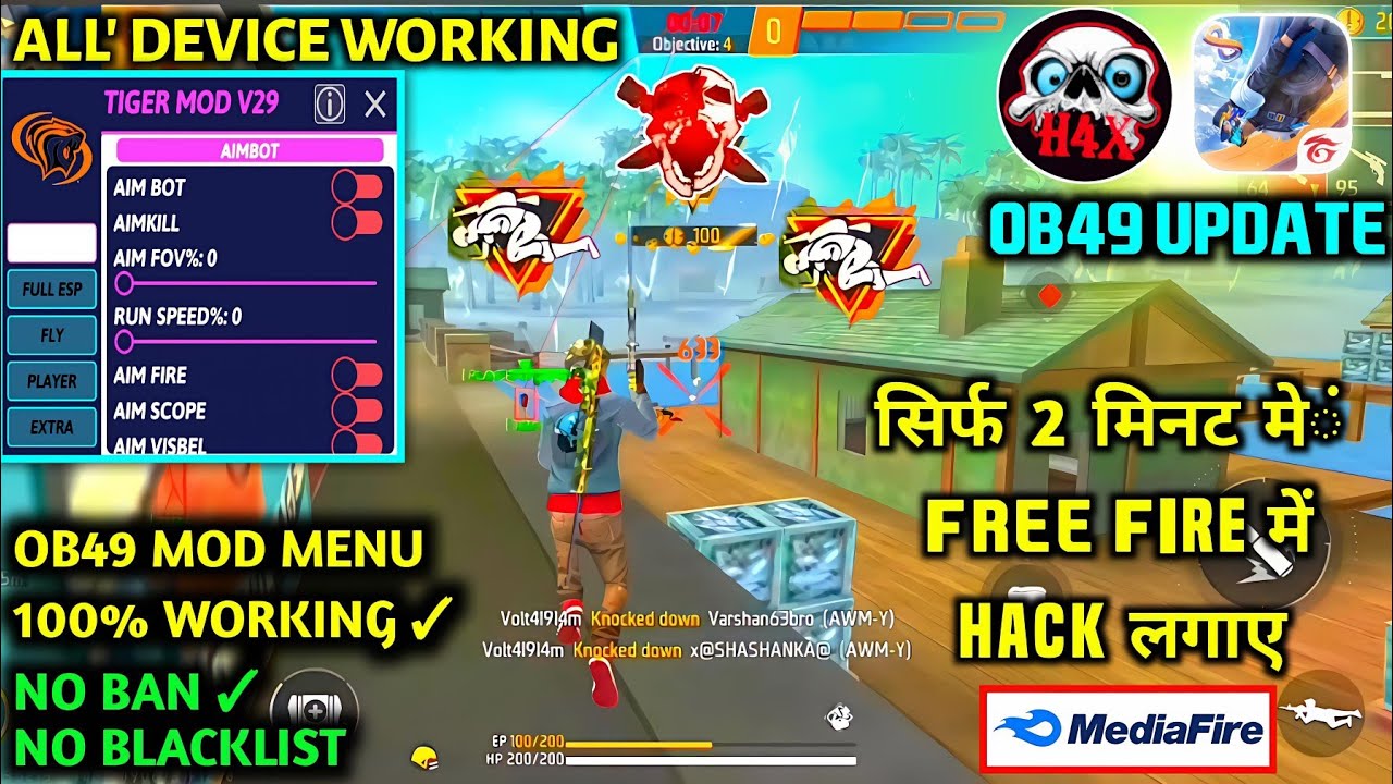 Hack Ff Menu free fire hack 2025 || ff hack mod menu|| free fire mein hack kaise ...