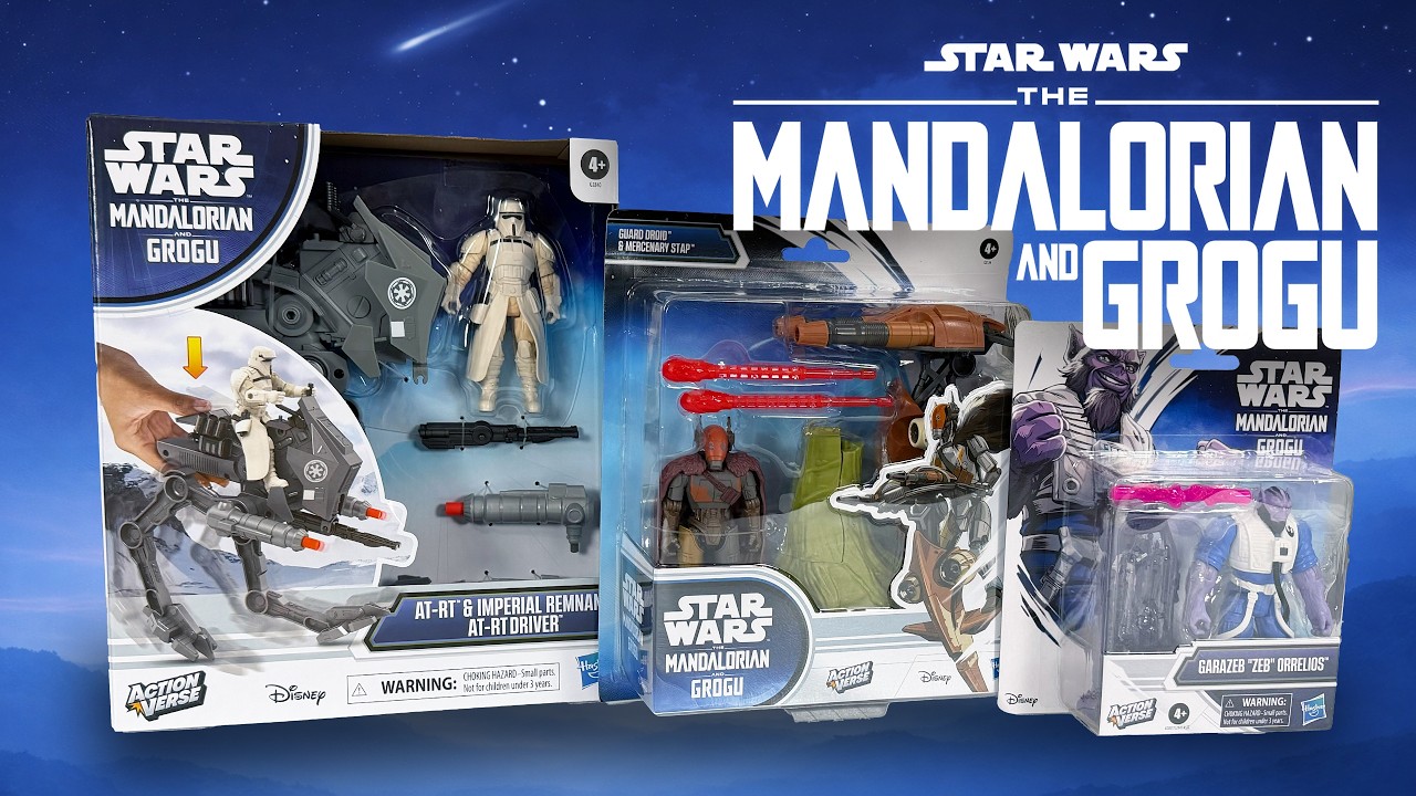 UNBOXING New Star Wars movie toys—in 2026! The Mandalorian and