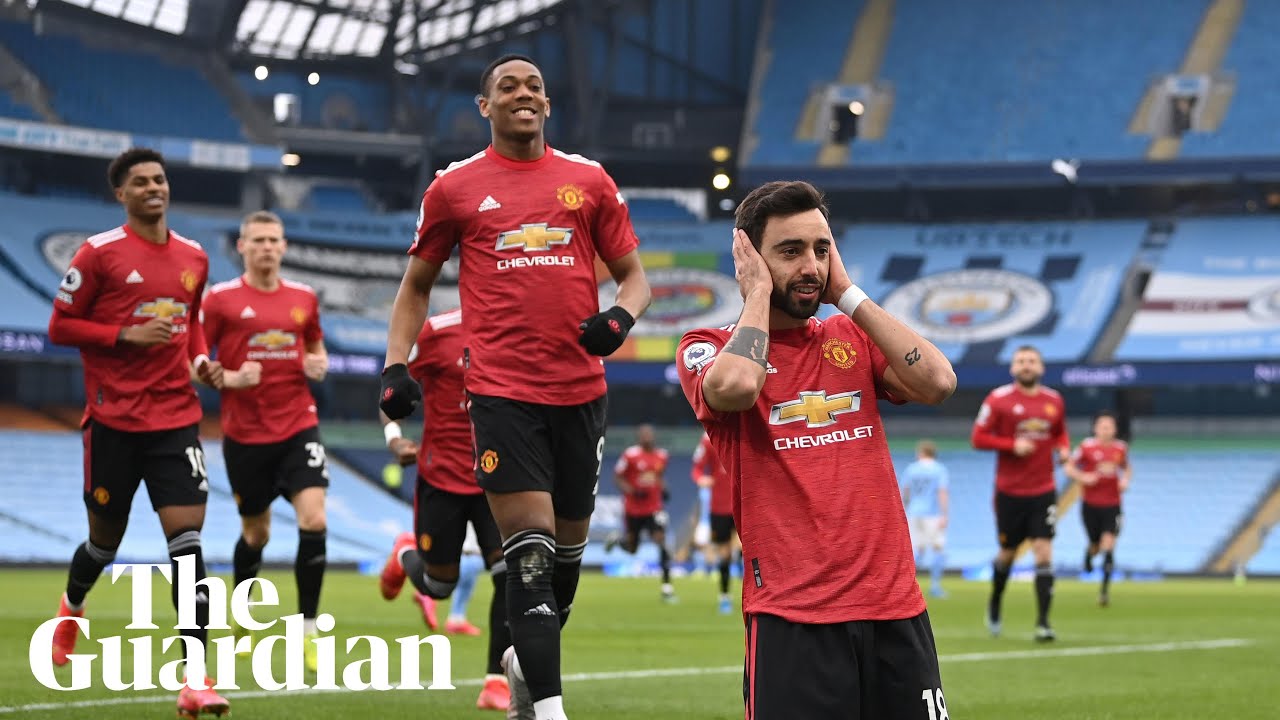 Manchester City vs. Manchester United score: Fernandes and Shaw ...