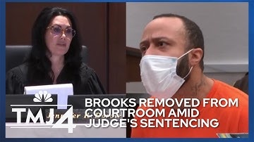 Darrell Brooks removed from courtroom amid judge