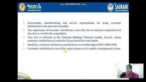 LECTURE VIDEO_17ME664_MODULE 3_CUSTOMER SATISFACTION & CUSTOMER INVOLVEMENT_AYISWARYA G