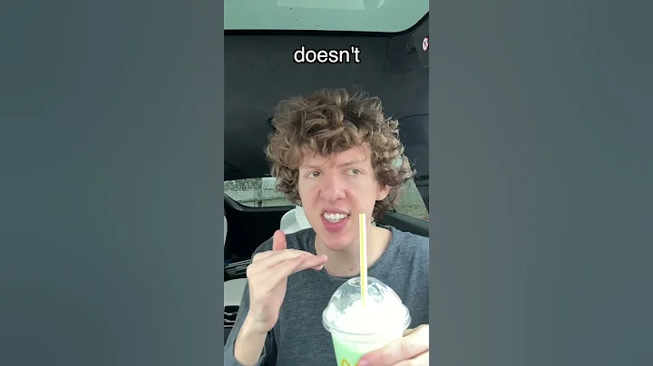 TRYING SHAMROCK SHAKE (AGAIN) #shorts