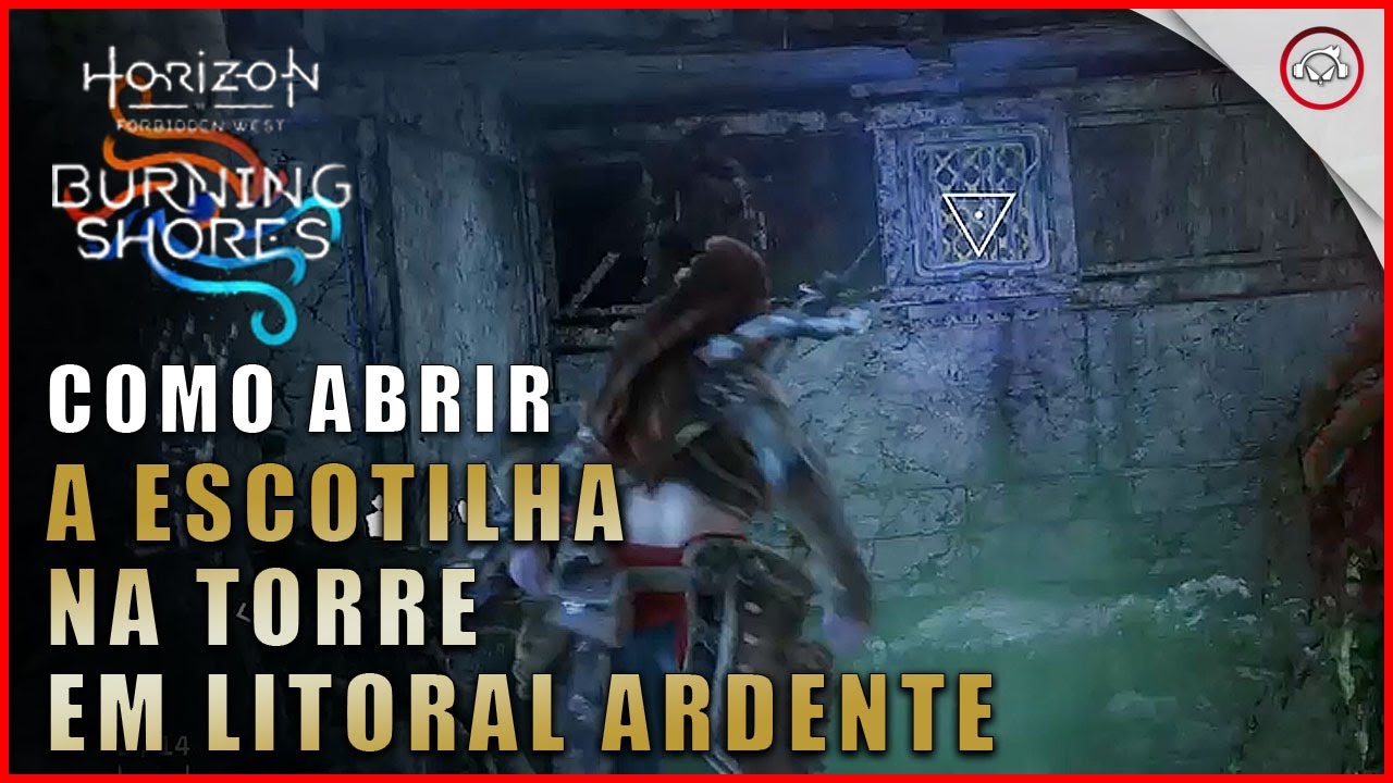 Miniatura do vídeo Horizon DLC Burning Shores, Como abrir a escotilha em Litoral Ardente | super dica PT-BR