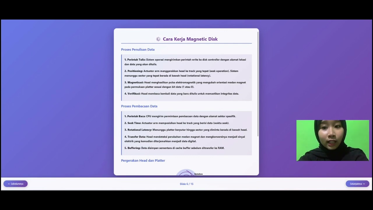 MAGNETIC DISK, kelompok 4