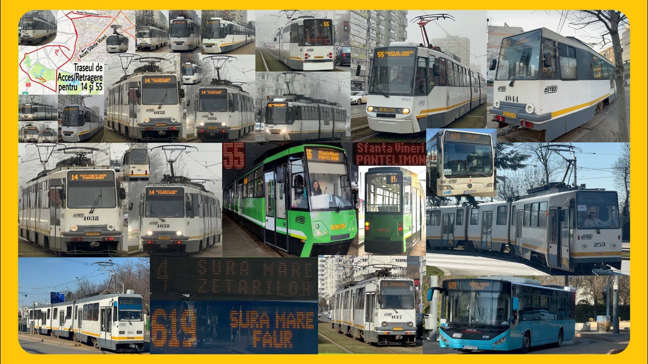 Modificările din zona Depoul Dudești. Repartizări pe liniile 14 și 55. Noua linie 4 și multe altele