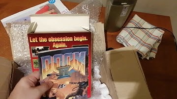 Doom II Unboxing original pc box version.