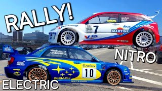 Electric & Nitro Rally Cars, Bad Day Gone Good, With Planes!