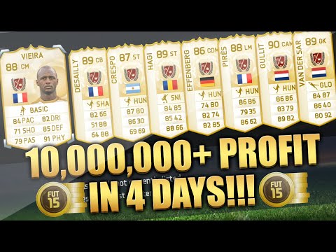 10,000,000 + COINS PROFIT IN 4 DAYS - FIFA 15 ULTIMATE TEAM TRADING